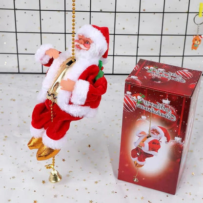 Climbing Santa Holiday Display Toy – Festive Showstopper
