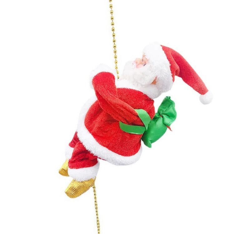 Climbing Santa Holiday Display Toy – Festive Showstopper