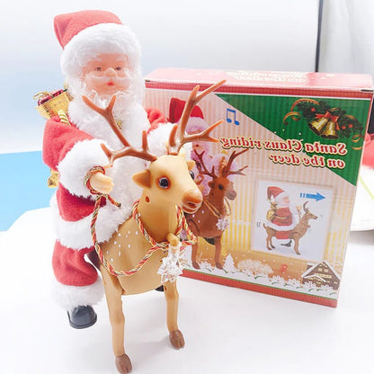 Climbing Santa Holiday Display Toy – Festive Showstopper