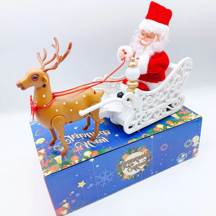 Climbing Santa Holiday Display Toy – Festive Showstopper
