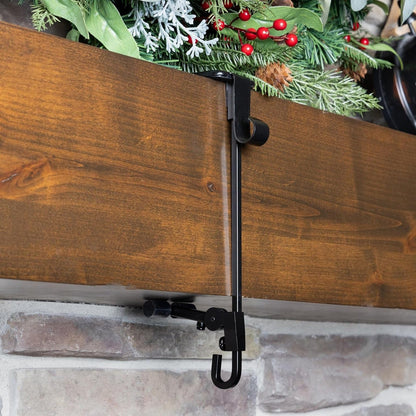 Adjustable Fireplace Stocking Hanger – Perfect Fit for Any Mantle
