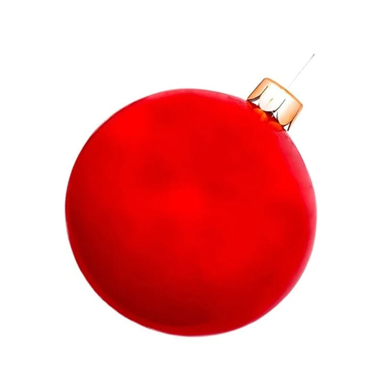 Inflatable Holiday Ball Decoration – Big, Bold Christmas Cheer