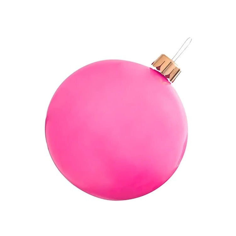 Inflatable Holiday Ball Decoration – Big, Bold Christmas Cheer