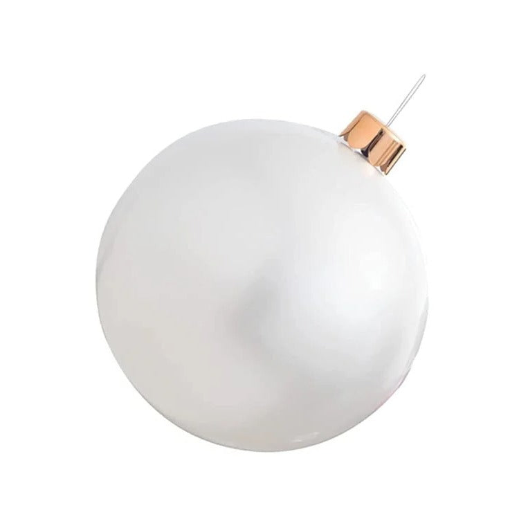 Inflatable Holiday Ball Decoration – Big, Bold Christmas Cheer