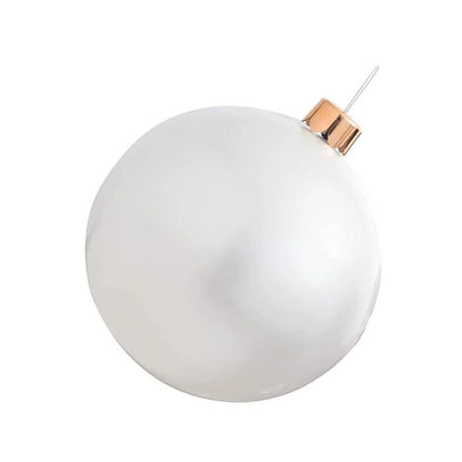 Inflatable Holiday Ball Decoration – Big, Bold Christmas Cheer