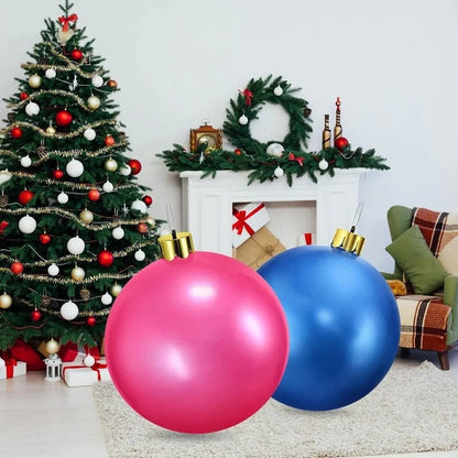 Inflatable Holiday Ball Decoration – Big, Bold Christmas Cheer