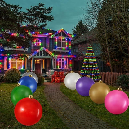 Inflatable Holiday Ball Decoration – Big, Bold Christmas Cheer