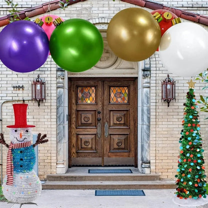 Inflatable Holiday Ball Decoration – Big, Bold Christmas Cheer