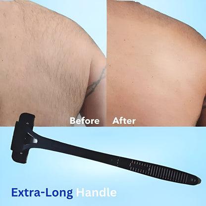 Extended-Reach Back Shaver – Groom Your Entire Back Without Help