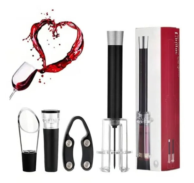 Air-Pump Wine Bottle Opener – Open Any Bottle in Seconds