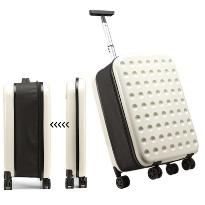 360° Foldable Travel Suitcase – Slim, Stylish, and Easy to Roll