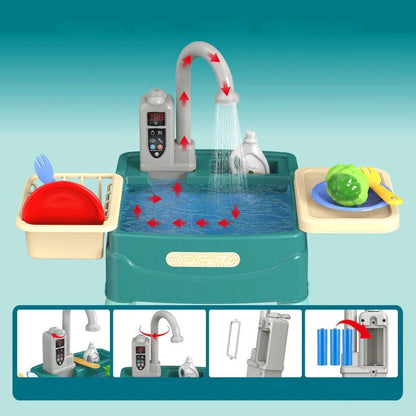 Kids Play Kitchen with Real Flowing Water – The Upgrade That Gets Used Every Day