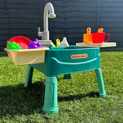 Kids Play Kitchen with Real Flowing Water – The Upgrade That Gets Used Every Day