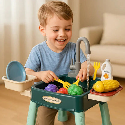 Kids Play Kitchen with Real Flowing Water – The Upgrade That Gets Used Every Day