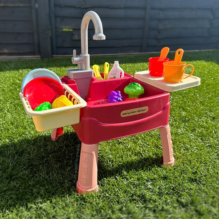 Kids Play Kitchen with Real Flowing Water – The Upgrade That Gets Used Every Day