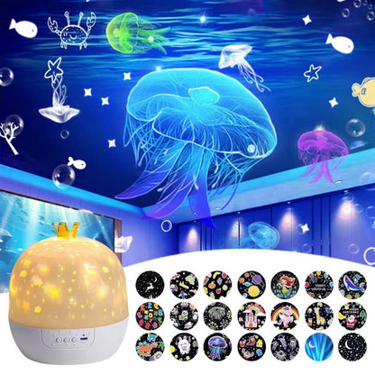 Kids Ocean Night Light Projector – Drift Off Under the Sea