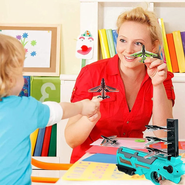 SkyGlider Aircraft Launcher Toy – Launch, Watch, Chase & Repeat