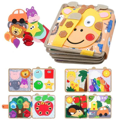 Kids Sensory Activity Story Book – Learn by Touching, Exploring & Doing