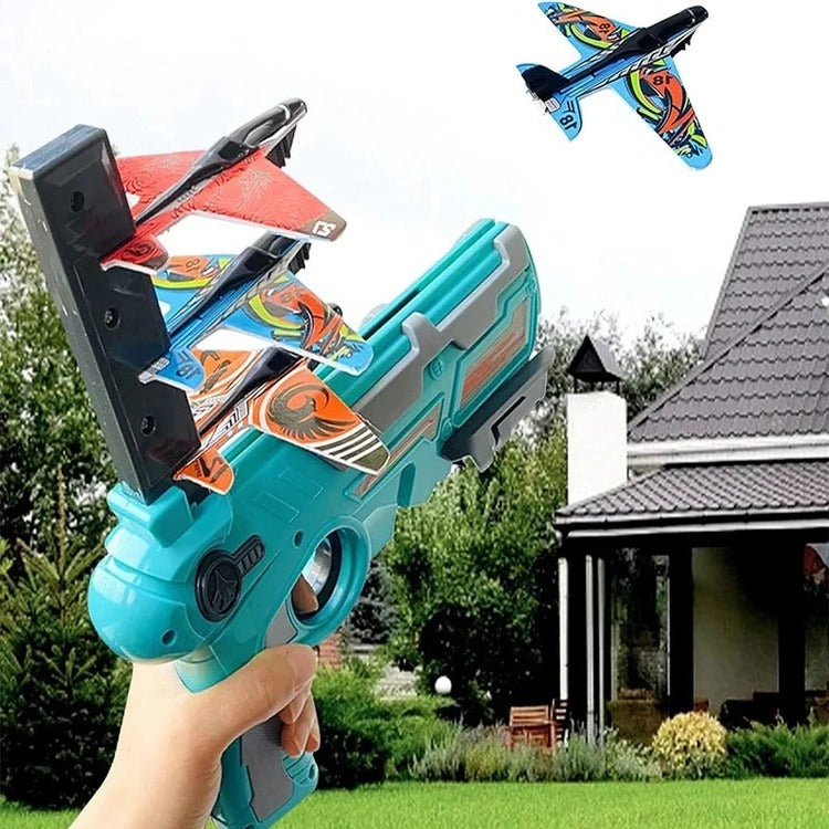 SkyGlider Aircraft Launcher Toy – Launch, Watch, Chase & Repeat