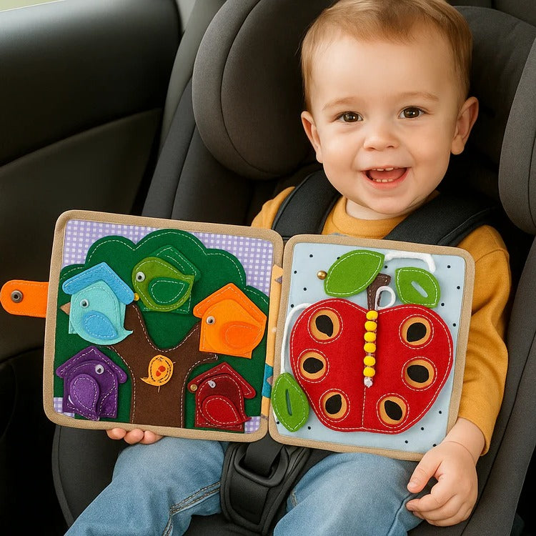 Kids Sensory Activity Story Book – Learn by Touching, Exploring & Doing
