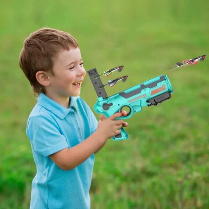 SkyGlider Aircraft Launcher Toy – Launch, Watch, Chase & Repeat