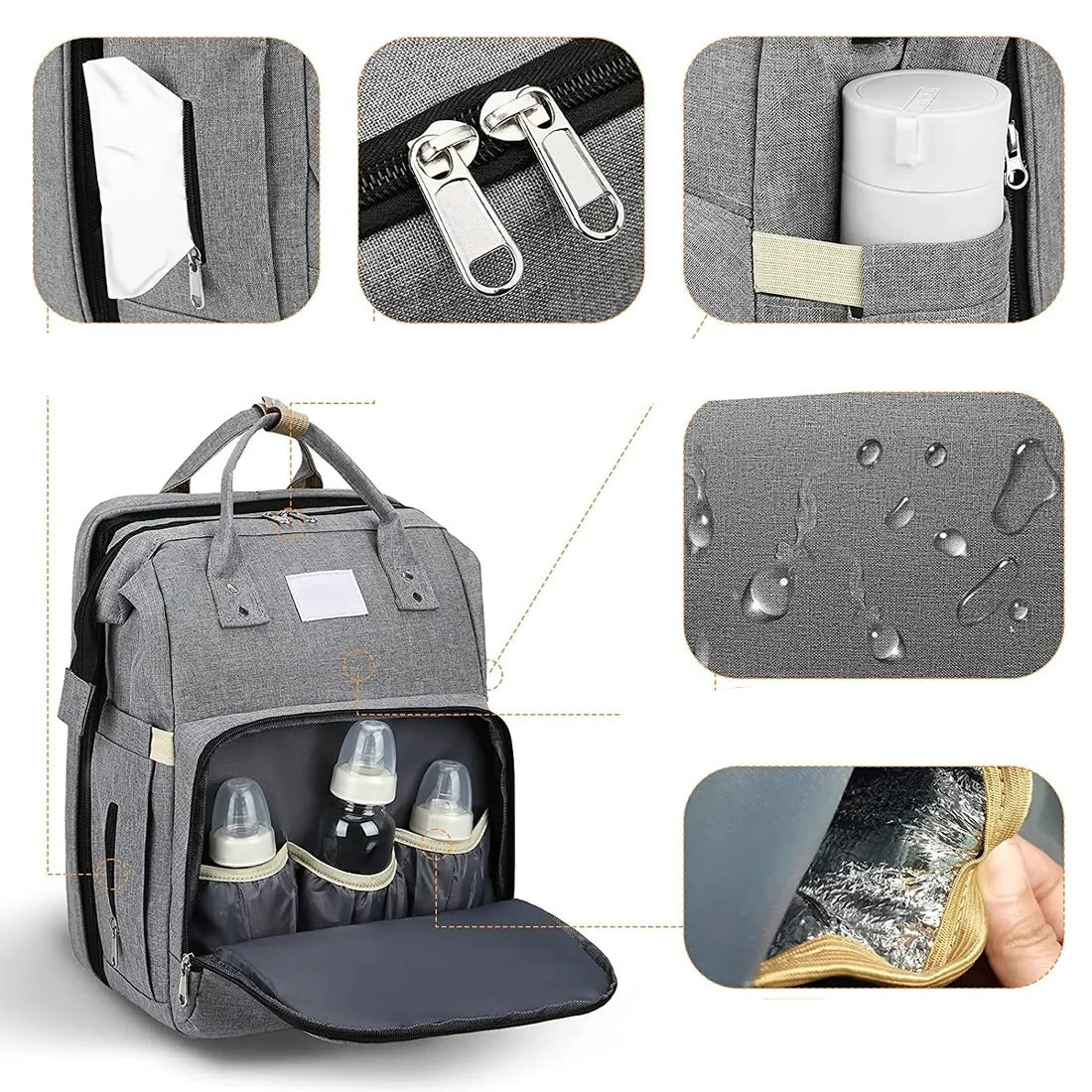 Baby Essentials Parent Backpack – Everything You Need, Always Within Reach