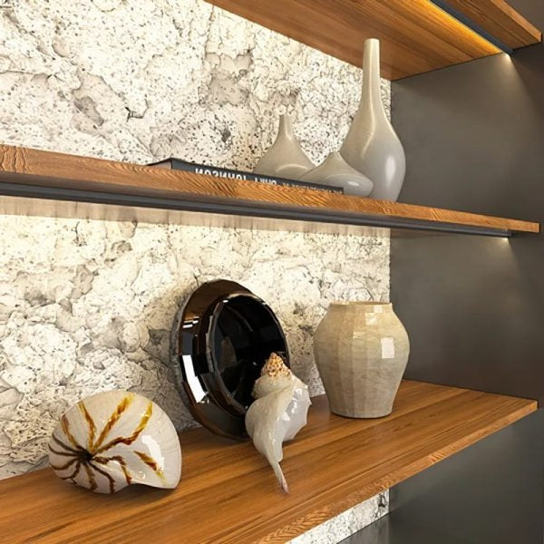 45° LED Under-Cabinet Lighting Bars – Sleek, Hidden Illumination
