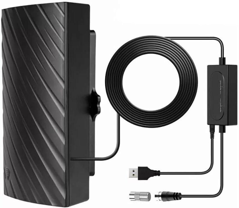 4K Indoor TV Antenna – Free Local Channels, Zero Subscription