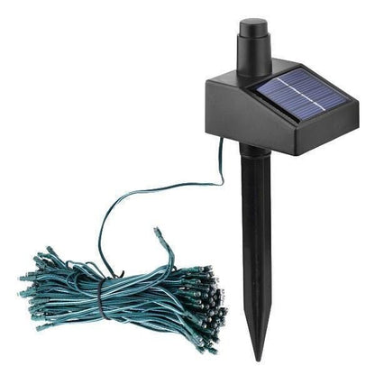 100-LED Solar Fairy Lights (17m) – Effortless Outdoor Glow