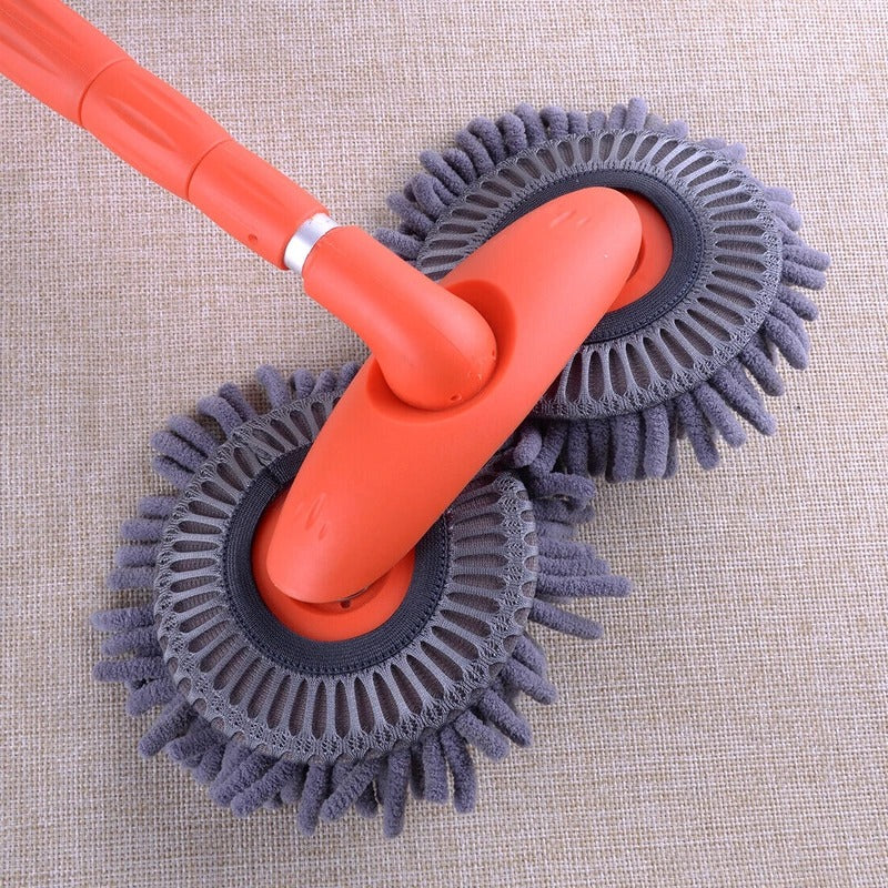 Car Wash Brush with Rotating Head – Effortless Clean, Every Angle