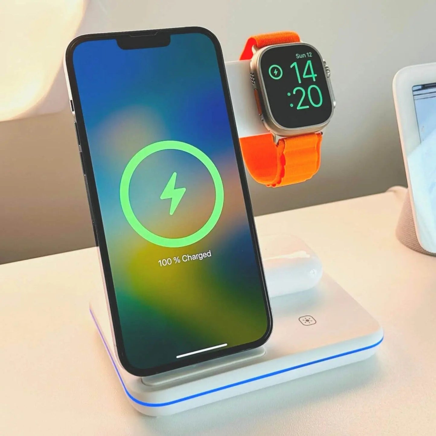 3-in-1 Apple Charger Dock – iPhone, Watch & AirPods, One Elegant Stand