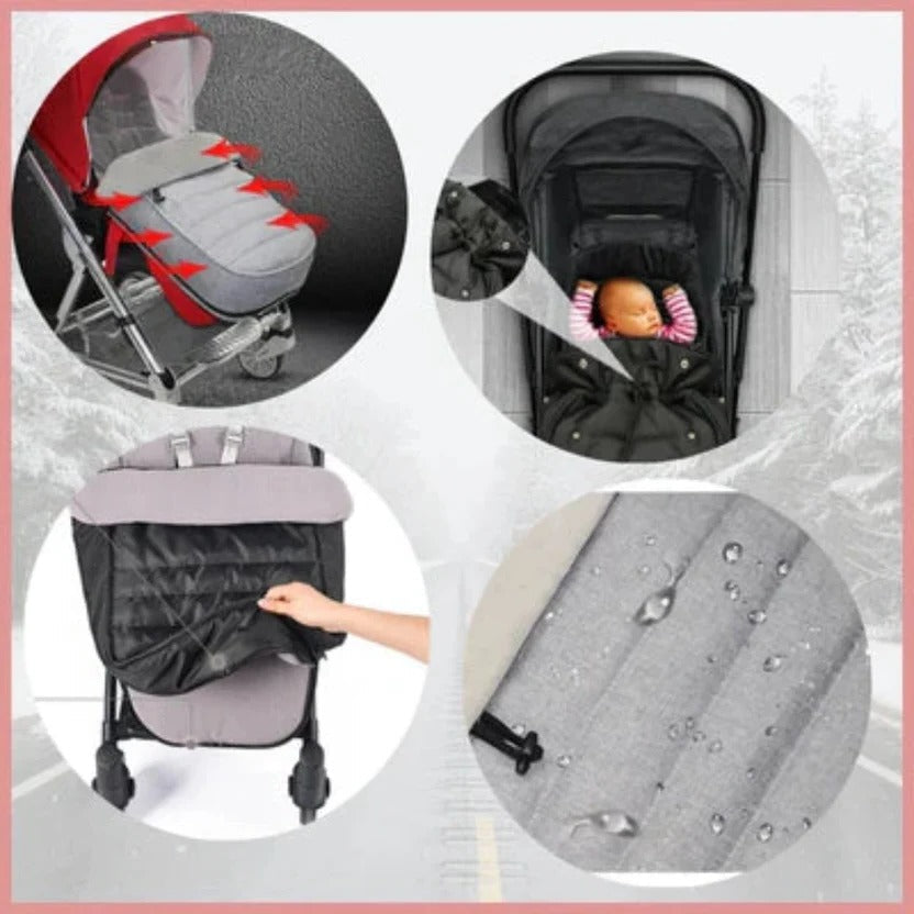 Universal Baby Stroller Footmuff – Keep Your Baby Warm Through Every Winter Outing