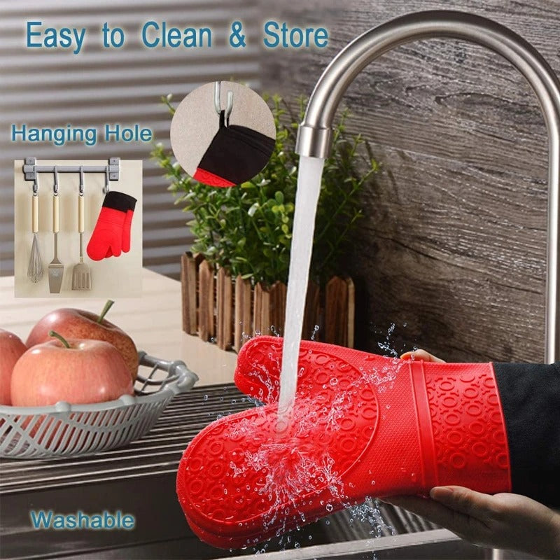 Heat-Resistant Oven Gloves – Grip Hot Pans with Confidence