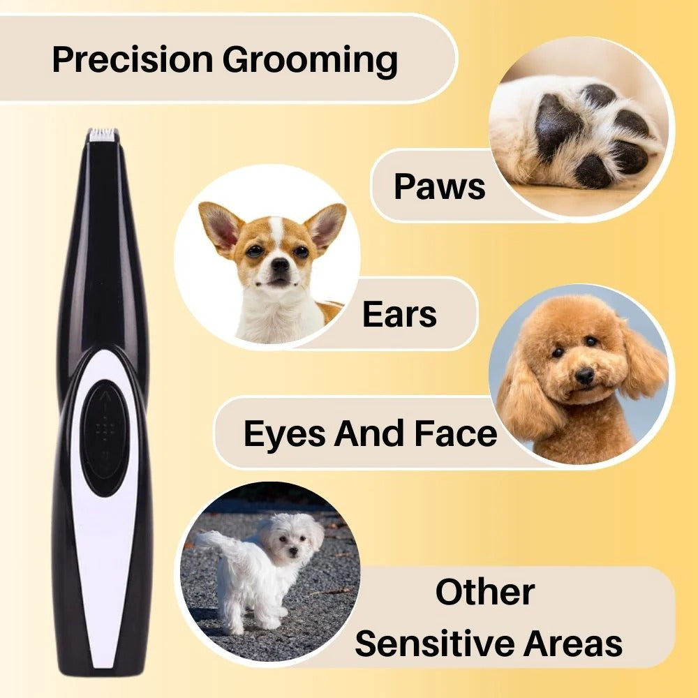 Precision Pet Grooming Trimmer – Quiet, Gentle & Stress-Free Grooming