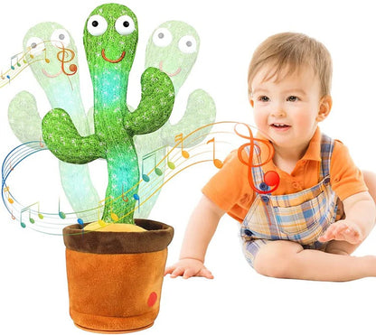 Dancing Cactus Sound-Reactive Toy – It Dances to Whatever It Hears