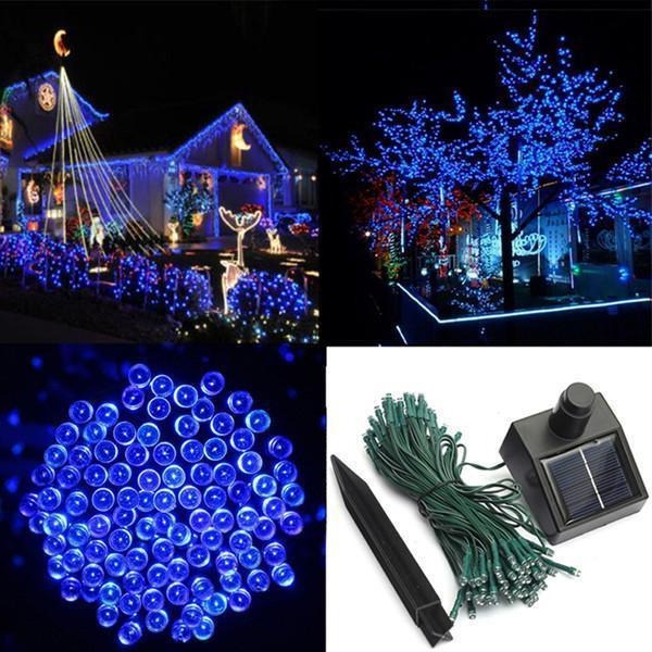 100-LED Solar Fairy Lights (17m) – Effortless Outdoor Glow