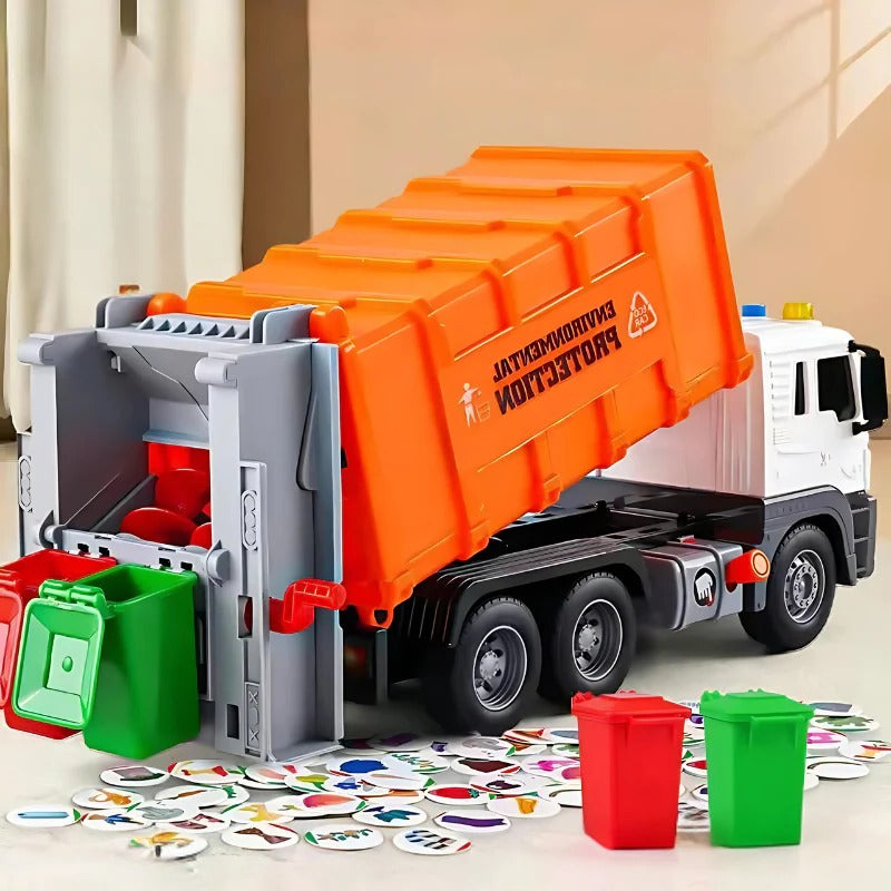 Interactive Garbage Truck Toy – Big Imaginative Play in a Small Package