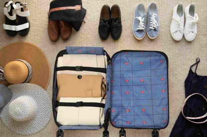 360° Foldable Travel Suitcase – Slim, Stylish, and Easy to Roll