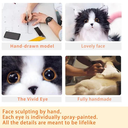 Lifelike Plush Cat – The Companion That Never Needs Feeding