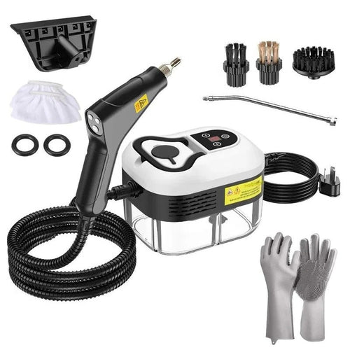 2500W High-Pressure Steam Cleaner with Gloves – Deep Clean, No Chemicals