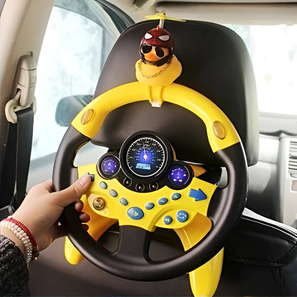 Kids Interactive Driving Simulator Toy – Steer, Honk & Play for Hours