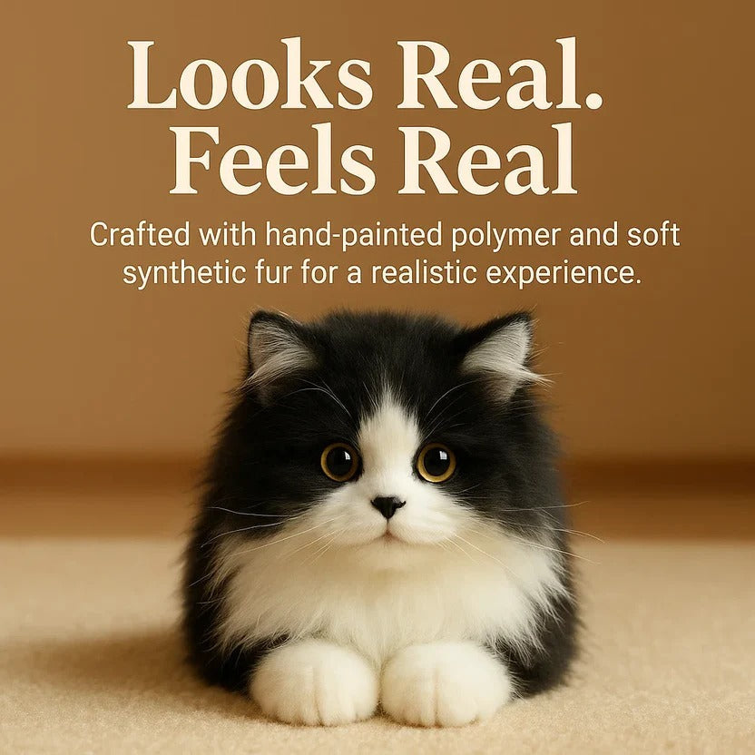 Lifelike Plush Cat – The Companion That Never Needs Feeding