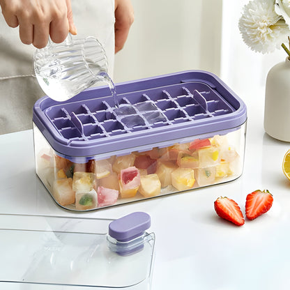One-Click Ice Tray System – Ice Cubes Without the Hassle