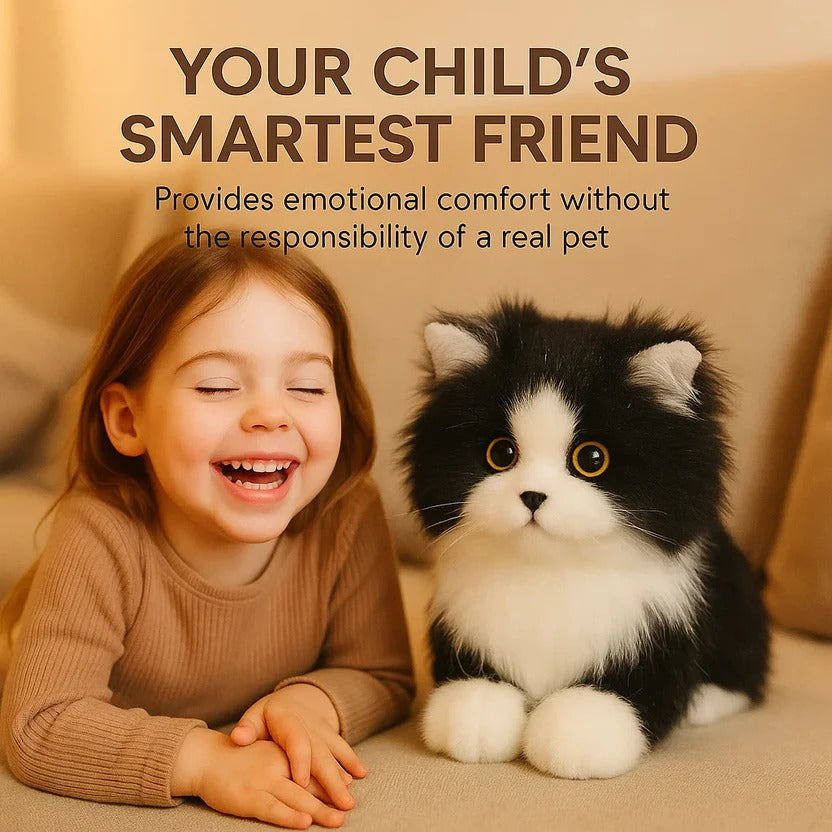 Lifelike Plush Cat – The Companion That Never Needs Feeding