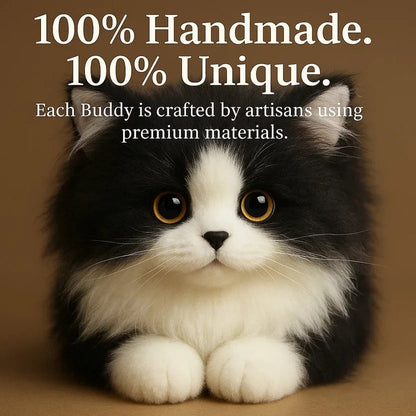 Lifelike Plush Cat – The Companion That Never Needs Feeding