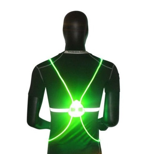 360° Reflective LED Night Vest – Be Seen, Stay Safe
