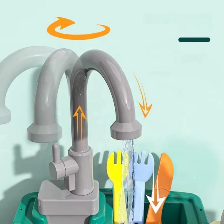 Kids Play Kitchen with Real Flowing Water – The Upgrade That Gets Used Every Day