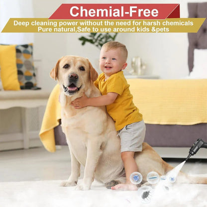 2500W High-Pressure Steam Cleaner with Gloves – Deep Clean, No Chemicals