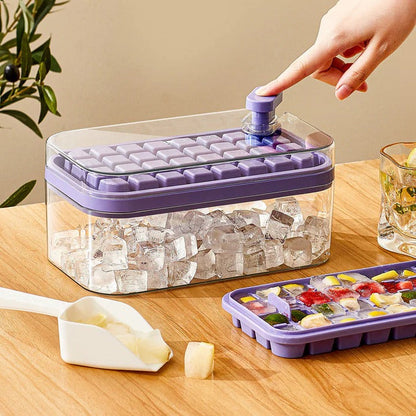 One-Click Ice Tray System – Ice Cubes Without the Hassle