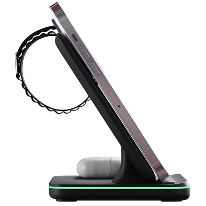 3-in-1 Apple Charger Dock – iPhone, Watch & AirPods, One Elegant Stand